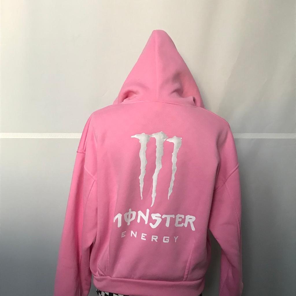 Pink monster 2024 energy hoodie