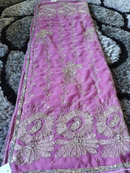 Buy & Sell West Midlands Birmingham - Photos for Lilac Beautiful Saree