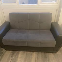 Two seater sofa bed with storage

Sofa
165cm
70cm
Bed
121cm
110cm

COLLECTION FROM
SE11 5DQ
VAUXHAL AREA

OPEN FOR OFFER

Has to go ASAP