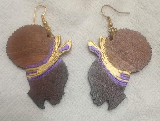 Buy & Sell North London Crouch End - North London - Photos for New African Style Wooden Earings