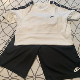 Nike size S men’s t shirt , Nike youth XL black shorts ( like men’s Xs ) both in ex condition 

Will post if postage paid thanks