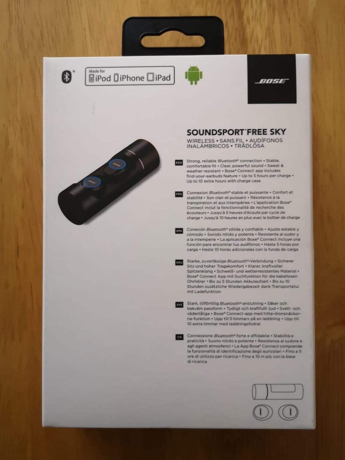 Bose Soundsport Free Sky Earbuds Wireless In Nw London For For Sale Shpock