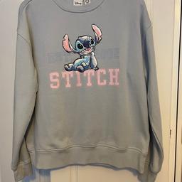 Disney stitch jumper 
Size xs will fit size 6/8 
Collection only chelmsley wood