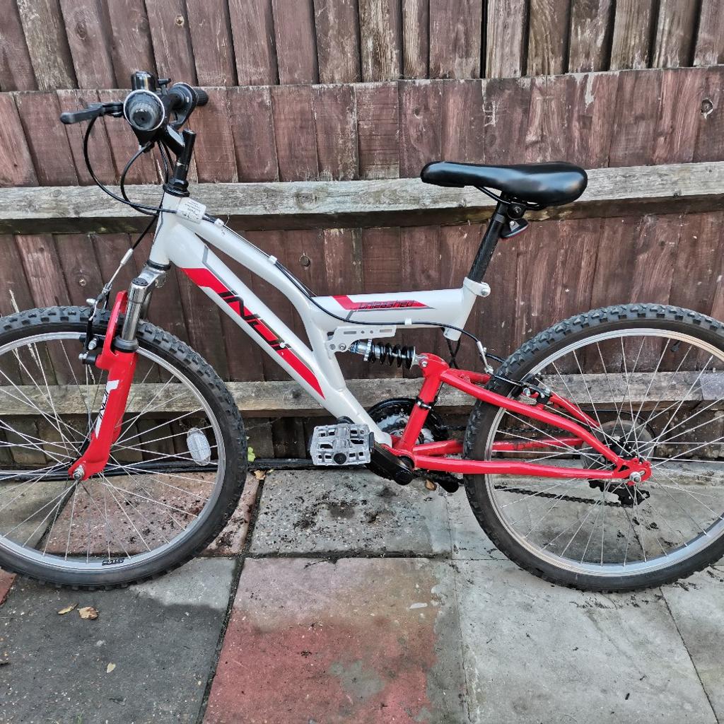 Boys bike, full suspension, 24" wheels in DA8 Bexley for £55.00 for