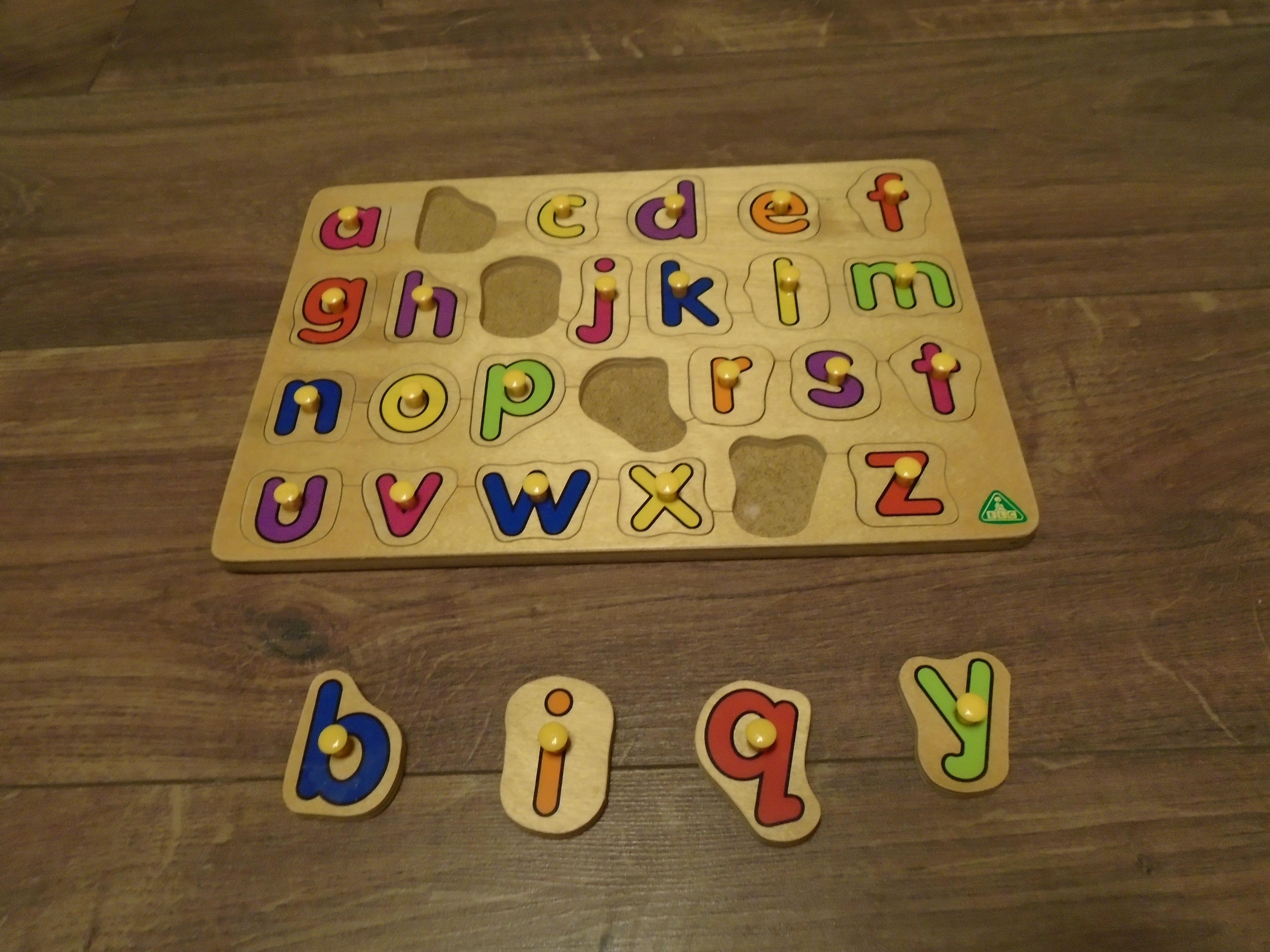 ELC wooden alphabet puzzle / kids jigsaw in DY8 Dudley for £2.00 for