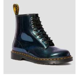 As new. In pristine condition. Size UK7 but fits like a small 7. I usually wear Size 7 in Dr. Martens but these are   a little snug. Beautiful colour. Looks brand new. Worn a few times. Still in original packaging.