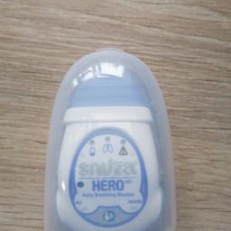 Snuza hero baby breathing monitor, used only a few times excellent condition and in perfect working order