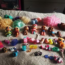 Dolls, lil sisters, pets and lots of accessories