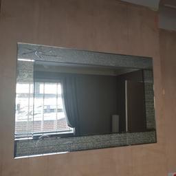 large mirror with sparkle edging
immaculate condition
collection or small charge for local delivery
46"x23"
(sorry about lighting pics don't do any justice)