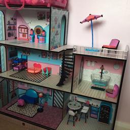 LOL dolls house and furniture.
Sold as seen.