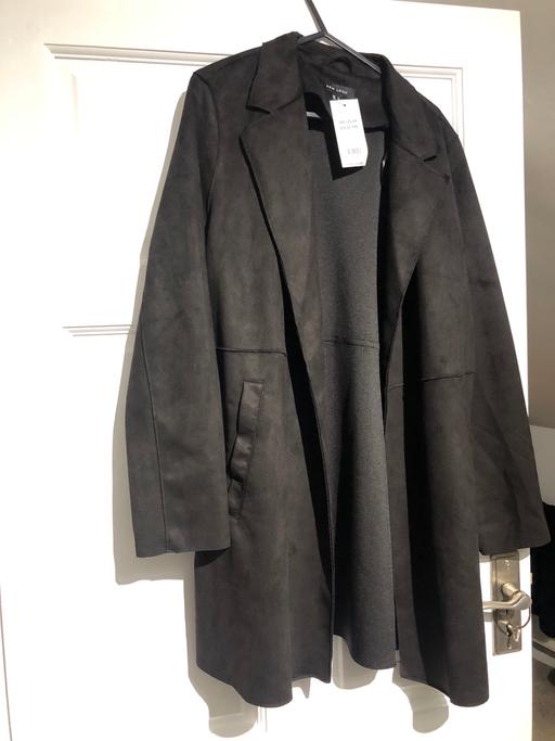 Buy & Sell Barking and Dagenham Barking - Barking and Dagenham - Photos for Black Suedette Duster Jacket