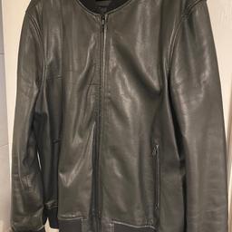 Excellent condition worn once 

Padded Leather Bomber Jacket from Next