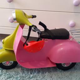 Hi there I'm selling an our generation scooter and helmet. Collection B63