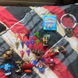 Skylanders trap team Xbox one game,portal,figures and traps all on good condition no longer played with