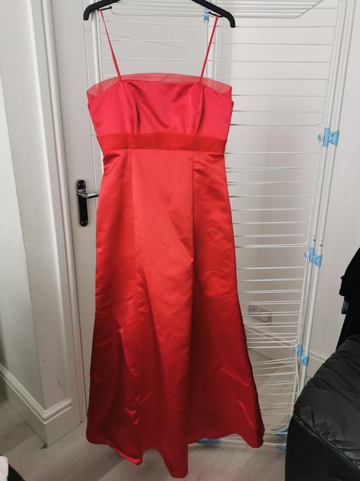 Buy & Sell South East London Mottingham - South East London - Photos for Lafiella London women's Red satin dress UK10