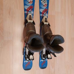 Kinder Schi Skitty L70cm inklusive Schuhe
innenschuh 160bis 175mm
ausensohllänge 212 mm. 2 Saison benützt und hat leichte Gebrauchsspuren.
Versand in Österreich 16,90
Privat verkauf keine Rücknahme,keine Garantie und Gewährleistung.