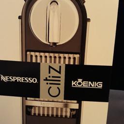 Verkaufe Nespresso König Citiz Kapsel Kaffeemaschine,neu,gerade ausprobiert