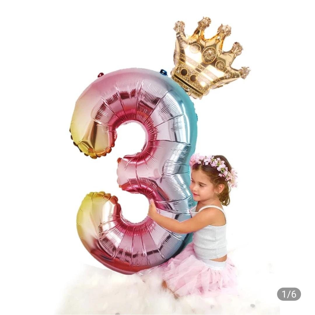 Weddecor Riesen-Zahlenballon '0' – 81,3 Cm, Aus Folie, Für Geburtstage & Partys, Unaufgeblasen In Pink