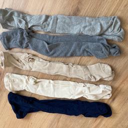 Zara Baumwollstrumpfhosen
Farbe: Blau, Beige, Grau
Größe: 3-4 Jahre