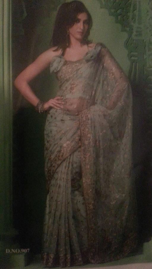 Buy & Sell West Midlands Birmingham - Photos for Pastel Net Saree