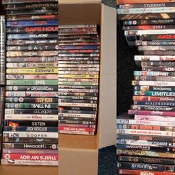 DVD Movies
Approximately 80
Unknown if all are still ok