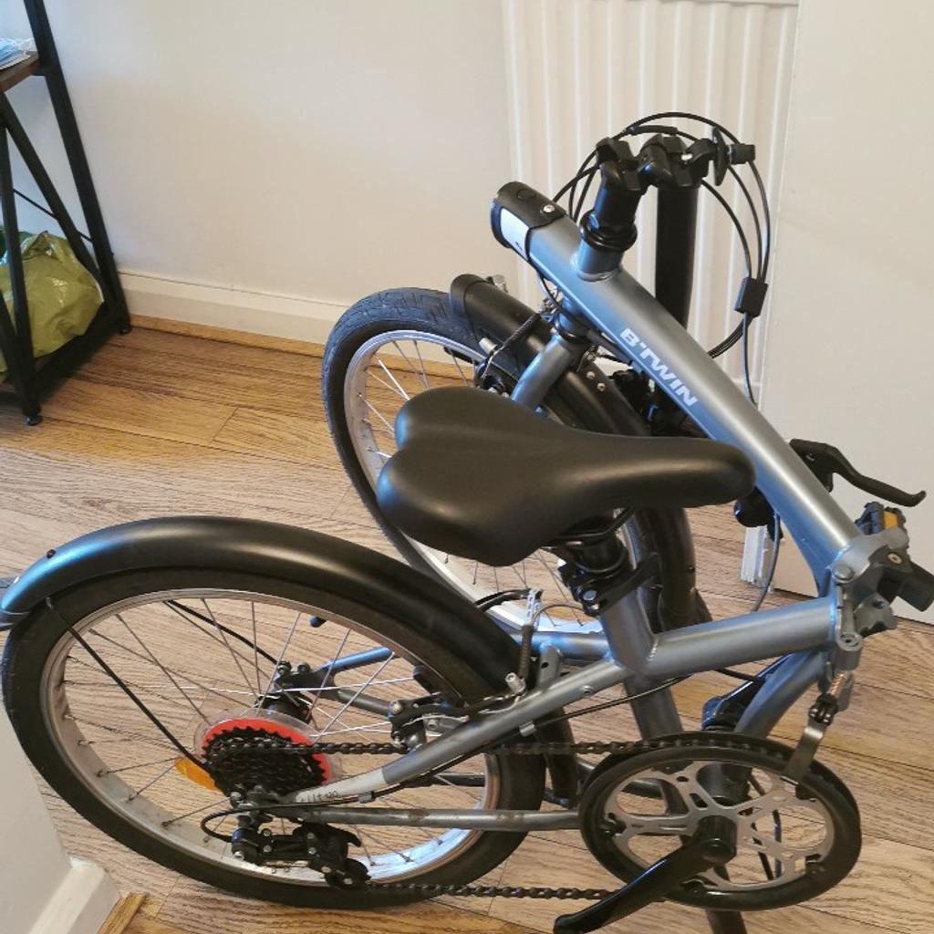 btwin fold up bike