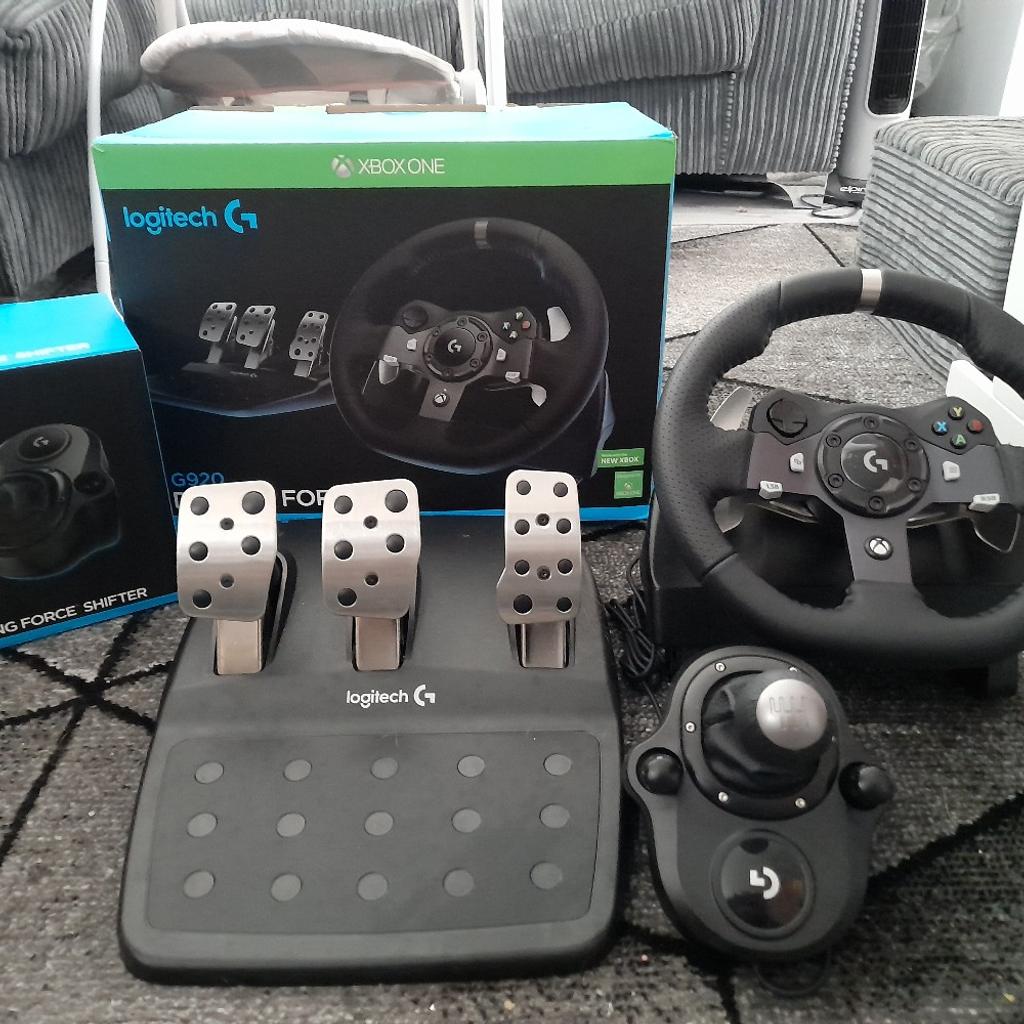 logitech g920 racing wheel w/shifter in CV9 North Warwickshire for £200 ...