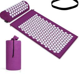 Description


Specifications:
Type: Massage Pillow & Mat
Material: Cotton + Plastic + Sponge
Color: Purple
Pillow Size: Approx. 37 * 15 * 10cm / 14.6 * 5.9 * 3.9in
Mat Size: 68 * 42cm / 26.8 * 16.5in
Weight: 650g
A small wooden brush is provided for removing hair and dust from the acupuncture pad.

Package List:
1 * Massage Pillow
1 * Massage Mat
1 * Yoga Headband (color random, Black first)
1 * Carry Bag

Features of Product
● Designed to make stretching your back easy, safe, affordable,