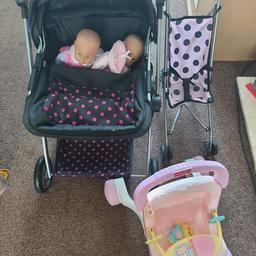 good condition pushchair babies little pushchair push along  all for 5pounds