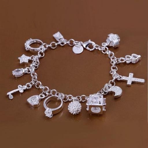 Buy & Sell East London South Hackney - East London - Photos for Silver 13 Charm Bracelet