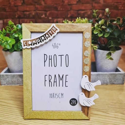 Buy & Sell West Midlands Birmingham - Photos for NEW congratulations gold theme handmade frame