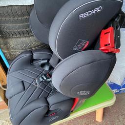 Recaro Young Sport Car Seat 9 Months To 12 Years.

Used but in very good condition, all material covers have been removed and washed.