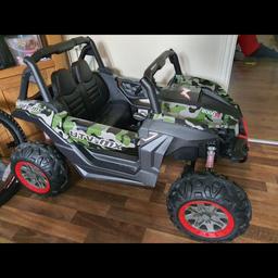 24v ATV kids buggy with parent control
My boys to big now and no room for it
Comes with key and remote for parents
Bluetooth stereo
Leather seats
RRP £395
Still online at that price

It’s a good bit of kit, have a google.
Any questions just ask.