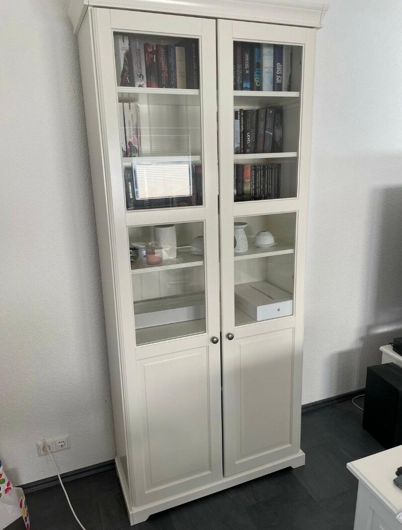 LIATORP Bücherregal/Vitrine mit Glastüren in 73230 Kirchheim unter Teck ...