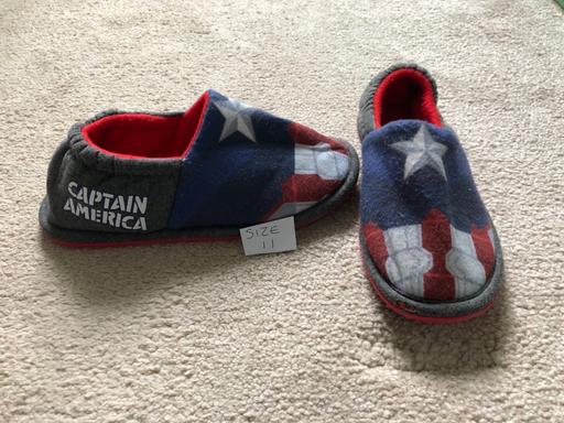 Buy & Sell Hertfordshire North Hertfordshire - Photos for Captain America Slippers - Size 11