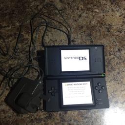 Nintendo DS Lite comes with charger but does not have original box. Good condition.