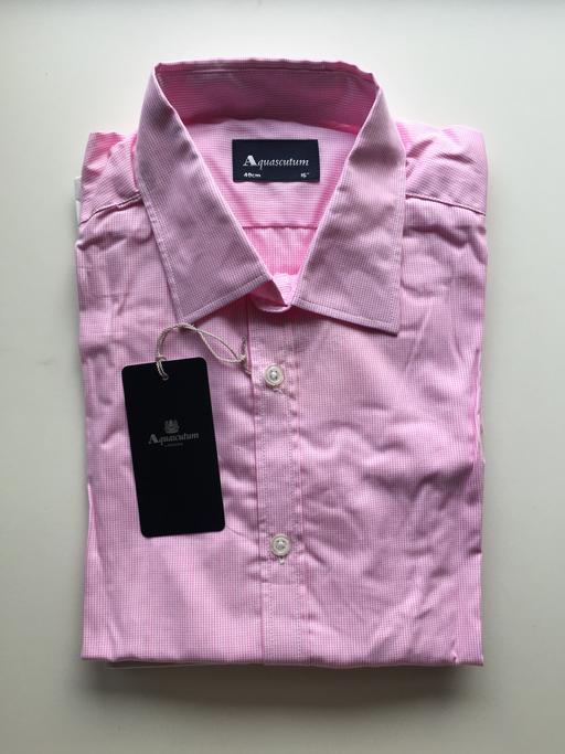 Buy & Sell Central London Waterloo - Central London - Photos for BNWT Aquascutum cotton pink shirt-size 16