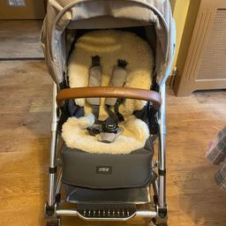 fantastic condition
Includes
Chassi
Pram stroller
Rain cover
Carry cot
Integrated sun shade Cover
X2 mama and papas brackets
100% wool seat pad
Fabric including leather no tear all immaculate

Selling due to needing a dual pram
everything included
collection from smoke and pet free home
item in bradford but collection can be arranged in Sheffield too