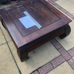 Oriental style coffee table needs some tlc funds will be donated to Loros charity