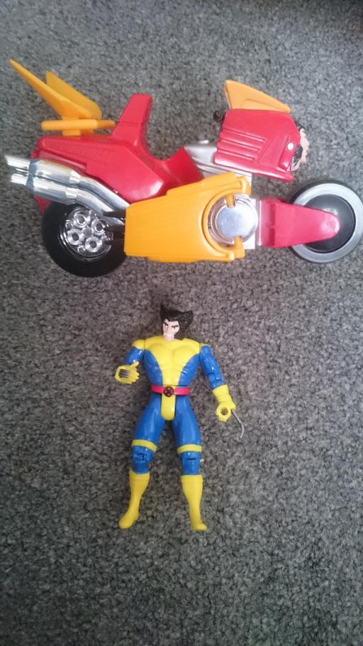 Buy & Sell West Yorkshire Wakefield - Photos for toybiz wolverine & motorcycle 1990s marvel