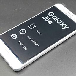 0031303 

SAMSUNG GALAXY J56 (SM-J510MN) 2016 - 16GB ROM + 2GB RAM - WHITE - DUAL SIM - UNLOCKED

THE HANDSET IS BRAND NEW. 

PRODUCT INFORMATION:

145.8 X 72.3 X 8.1 MM, 159 G, 5.2 INCHES, 720 X 1280 PIXELS, ANDROID 6.0.1 (MARSHMALLOW), QUALCOMM MSM8916 SNAPDRAGON 410 (28 NM), QUAD-CORE 1.2 GHZ CORTEX-A53, MICROSDXC (DEDICATED SLOT), 16GB 2GB RAM, 13 MP, 5MP

PHONE IS UNBRANDED & UNLOCKED / SIM-FREE TO ALL NETWORK CONTRACT & PAY AS YOU GO.

THE HANDSET DOES NOT COME WITH THE ORIGINAL BOX INSTEAD IT COMES IN A WHITE PHONE BOX (STORAGE MAY CAUSE WEAR ON BOX) ALONG WITH THE FOLLOWING ACCESSORIES:
UK 3-PIN CHARGER, USB CABLE & A SIM EJECT TOOL (IF APPLICABLE).

BUY WITH CONFIDENCE FROM A TRUSTED MOBILE PHONE SELLER.
