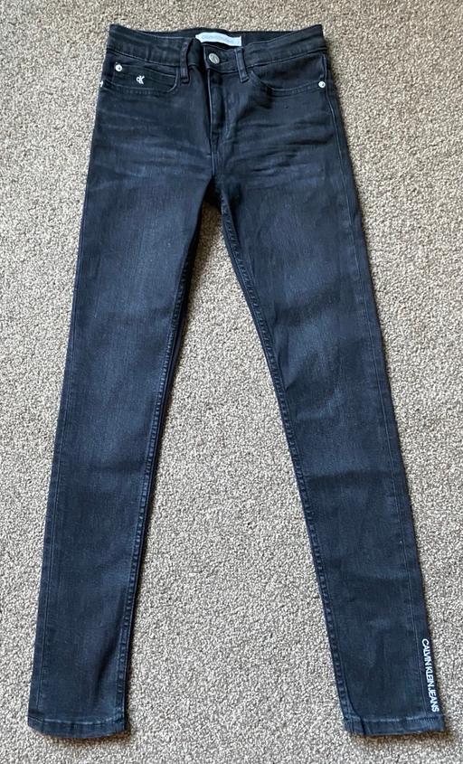 Buy & Sell Derbyshire Chesterfield - Photos for NEW Calvin Klein Black Skinny Jeans Age 12