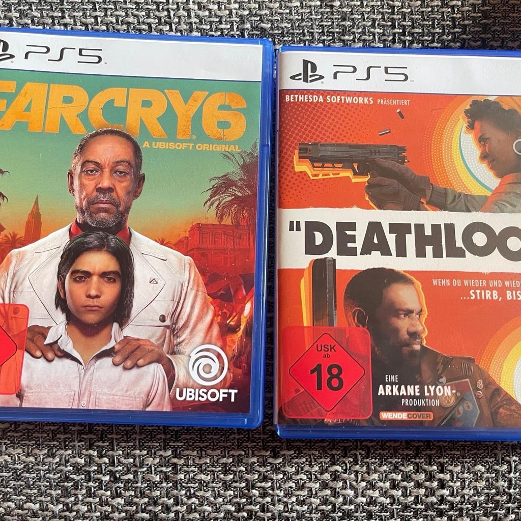 Far Cry 6 und Deathloop PS5 PlayStation 5 in 76831 Göcklingen für € 42,00 zum Verkauf Shpock AT