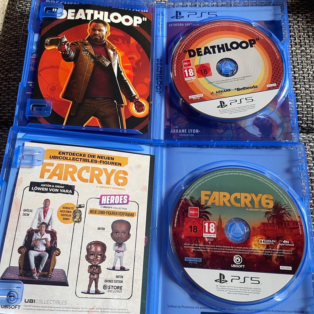 Far Cry 6 und Deathloop PS5 PlayStation 5 in 76831 Göcklingen für € 42,00 zum Verkauf Shpock AT