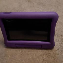 Amazon fire 7 kids purple 
Only 1 year old. No longer used. Fully working.