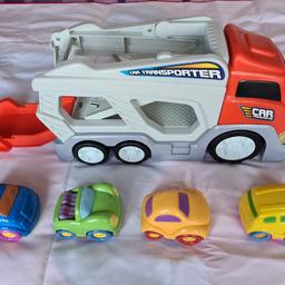 Let's play: Car transporter toy
In good condition with all parts - tested & working
Everything as seen in pics
From a pet & smoke free home
Collection S63
P&P available (can also do combined)
Check out my other items for sale
Any questions please ask