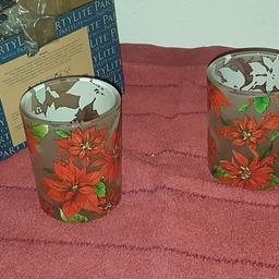 Ich trenne mich von diesen 2 Teelichtgläsern, mit hübschem Weihnachtssternmotiv.

Sie sind neuwertig und OVP.

Abholpreis. 
Versicherer Versand zzgl. 4,30€ Versandkosten, die vom Käufer zu tragen sind. 
PayPal per Freunde möglich. 

Dies ist ein Privatverkauf, daher entfallen Garantie, Gewährleistung und Rücknahme.
