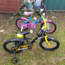 two kids bike never used kids out grown