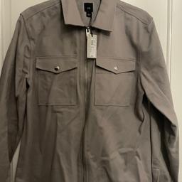 Size Small
River Island Jacket - Mens 
Grey
Never worn brand new with tag
