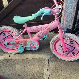 lol girls bike in not bad condition be great for a christmas present ls14 area or i can deliver if needed for a small charge..thanks